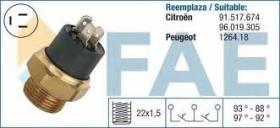 Fae 37850 - TERMOCONTACTO VENTILADOR