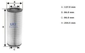 Ufi 2726800 - [*]FILTRO AIRE