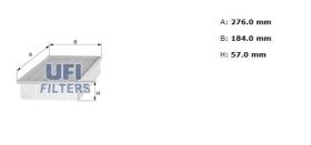 Ufi 3001900 - [*]FILTRO AIRE PANEL