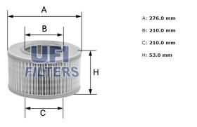 Ufi 3080600 - [*]FILTRO AIRE