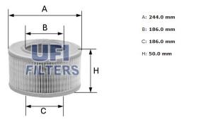 Ufi 3092201 - [*]FILTRO AIRE