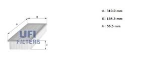 Ufi 3094600 - [*]FILTRO AIRE PANEL