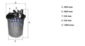 Ufi 2400400 - [*]FILTRO GASOIL