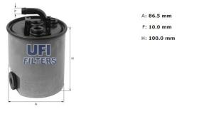 Ufi 2400700 - [*]FILTRO GASOIL