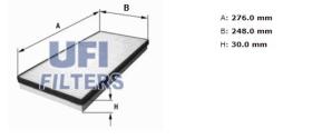 Ufi 5303000 - [*]FILTRO AIRE HABITACULO