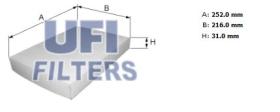 Ufi 5303100 - [*]FILTRO AIRE HABITACULO