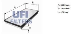 Ufi 5304100 - [*]FILTRO AIRE HABITACULO