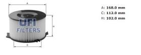Ufi 5306700 - [*]FILTRO AIRE HABITACULO