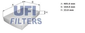 Ufi 5306900 - [*]FILTRO AIRE HABITACULO