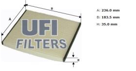 Ufi 5307600 - [*]FILTRO AIRE HABITACULO