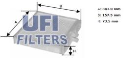 Ufi 5309000 - [*]FILTRO AIRE HABITACULO