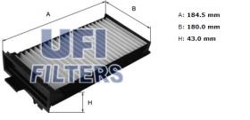 Ufi 5310400 - FILTRO HABITACULO NISSAN,RENAULT