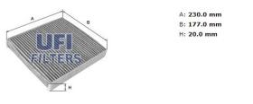 Ufi 5410300 - FILTRO HABITACULO FIAT