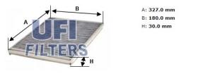 Ufi 5412700 - [*]FILTRO AIRE HAB.CARB.ACT.