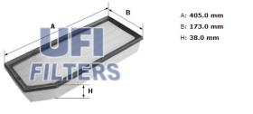 Ufi 3031500 - [*]FILTRO AIRE PANEL