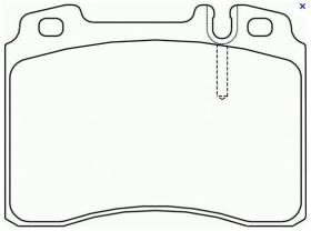 Brembo P50022 - PASTILLAS TURISMO