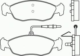 Brembo P61054 - PASTILLAS TURISMO