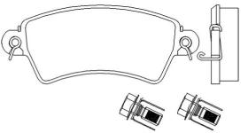 Brembo P61065 - PASTILLAS TURISMO