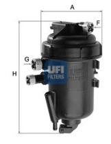 Ufi 5515200 - FILTRO GASOIL ECO