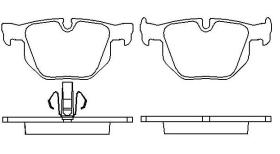 Brembo P06039 - PASTILLA FRENO TURISMO