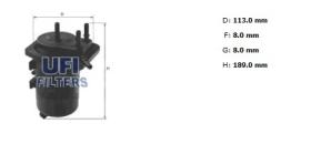 Ufi 2401300 - [*] NISSAN, RENAULT, SUZUKI