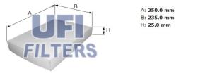 Ufi 5313000 - FILTRO HABITACULO