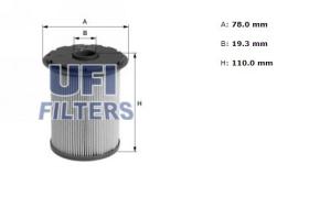 Ufi 2669600 - [*]FILTRO GASOIL