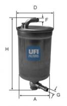 Ufi 2407200 - FILTRO CARBURANTE