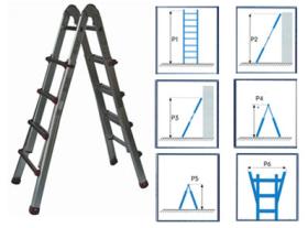 Suministros y Bricolaje 754381 - ESCALERA TELESCOP.ALUM 3543-4,30M 4