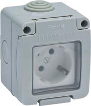 Suministros y Bricolaje 030166 - BASE 19071 DOBLE TTL ESTAN.IP55 16A