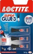 Suministros y Bricolaje 334167 - PEGAMENTO S.GLUE3 TRIO12 1589255/20