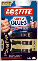 Suministros y Bricolaje 334176 - PEG.S.GLUE3 3X1GR POWER GEL FLEX 20