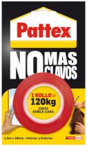 Suministros y Bricolaje 333746 - PATTEX NO+CLAVOS 12CINTA D.CARA1403