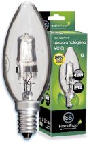 Suministros y Bricolaje 003809 - LAMPARA HALOGENA ECO VELA CLARA E14