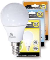 Suministros y Bricolaje 003933 - LAMPARA ESFERICA LED E14 4W 3000K