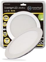 Suministros y Bricolaje 003962 - DOWNLIGHT PLANO LED 20W 6000K BLANC