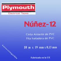 Suministros y Bricolaje 616003 - CINTA AISLANTE PVC 5070-10MX19MM NE