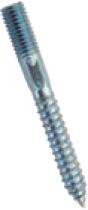 Suministros y Bricolaje 426450 - TORNILLO DOBLE ROSCA M-08X50 INOX A