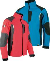 Suministros y Bricolaje 513261 - CHAQUETA WORKSHELL S9495 ROJO/GRIS