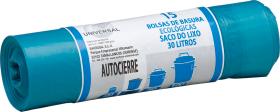 Suministros y Bricolaje 108318 - BOLSA BASURA AUTOCIERRE 7055 30L AZ