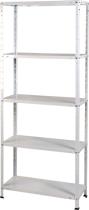 Suministros y Bricolaje 804098 - KIT 5 ESTANT.ARAKIT 170X75X30 BLANC