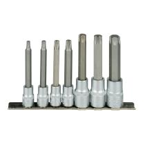 Jbm 53084 - JUEGO DE 7 PUNTAS TORX DE 3/8" Y 1/2"