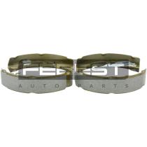 Febest 0102GGN25R - ZAPATAS DE FRENO TRASERAS