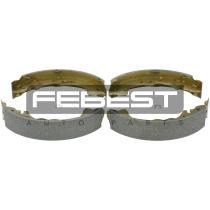 Febest 0202B10R - JUEGO ZAPATAS DE FRENO TRASERAS