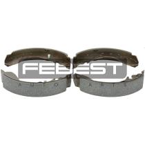 Febest 0302GDR - ZAPATAS DE FRENO TRASERAS