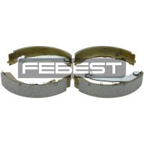 Febest 1002M200R - ZAPATAS DE FRENO TRASERAS