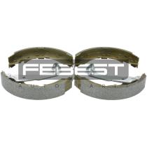 Febest 1202ACCR - ZAPATAS DE FRENO TRASERAS