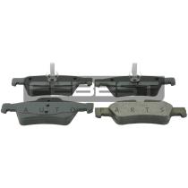 Febest 1601211R - JUEGO PASTILLAS DE FRENO TRASERAS