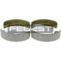 Febest 1802ASGR - ZAPATAS DE FRENO TRASERAS