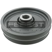 Febest HDSD16W - POLEA DE CIGUEÑAL GASOLINA D16W